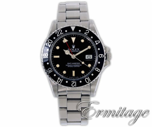 Steel Rolex GMT-Master 16750 Year 1984